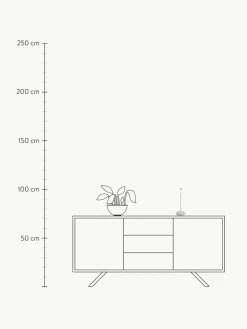Kleine mobile LED-Tischlampe Pina, dimmbar