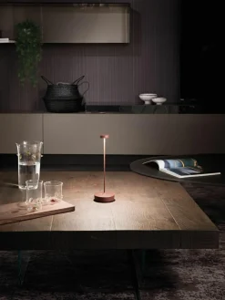 Kleine mobile LED-Tischlampe Swap Mini, dimmbar