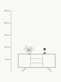 Kleine mobile LED-Tischlampe Olivia Pro, dimmbar