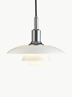 Kleine Pendelleuchte PH 3/2, mundgeblasen