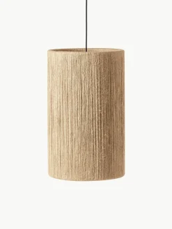 Kleine Pendelleuchte RO aus Jute, Ø 30 cm