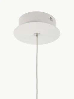 Kleine Pendelleuchte Zero aus Glas und Beton