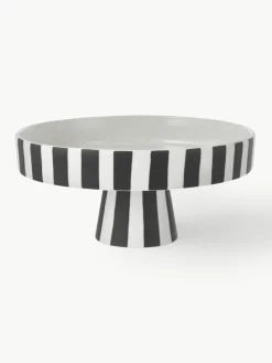 Kleine Servierplatte Toppu aus Keramik