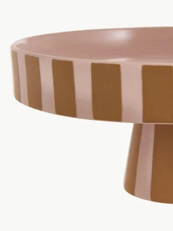 Kleine Servierplatte Toppu aus Keramik