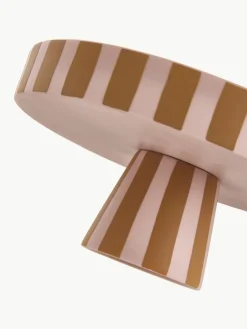 Kleine Servierplatte Toppu aus Keramik