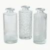 Kleine Vasen Adore aus Glas, 3er-Set