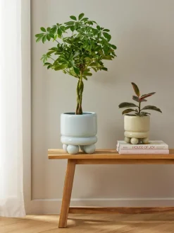 Kleiner Übertopf Bryn, H 18 cm