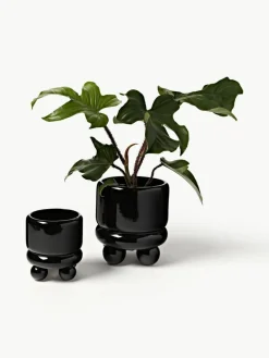 Kleiner Übertopf Bryn, H 18 cm