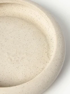 Kleiner Übertopf Rudi aus Steinzeug, H 16 cm