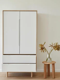 Kleiner Kleiderschrank Cassy, 2-türig