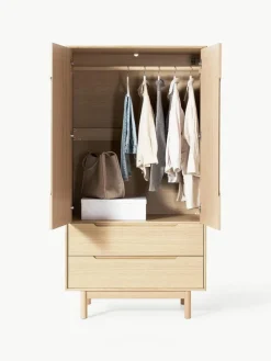 Kleiner Kleiderschrank Cassy, 2-türig