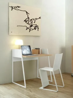 Kleiner Schreibtisch Camille mit Ablage