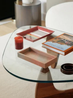 Kleines Deko-Tablett Venice aus Marmor