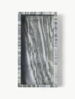 Kleines Deko-Tablett Venice aus Marmor