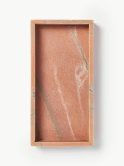 Kleines Deko-Tablett Venice aus Marmor