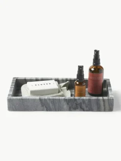 Kleines Deko-Tablett Venice aus Marmor