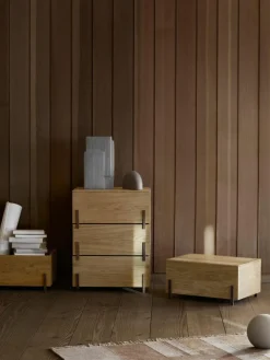 Kleines Regal Stack aus Eichenholz