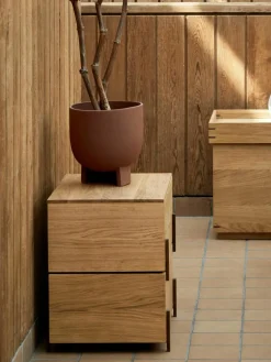 Kleines Regal Stack aus Eichenholz