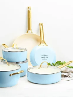 Koch-Set Padova mit Antihaftbeschichtung, 10-tlg.