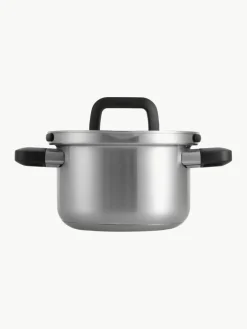 Koch-Set Q-Linair aus Edelstahl, 5-tlg.