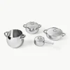Kochtöpfe Mami aus Edelstahl, 7er-Set