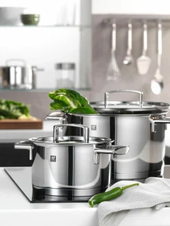 Kochtöpfe Passion aus Edelstahl, 5er-Set
