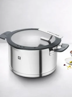 Kochtöpfe Simplify aus Edelstahl, 4er-Set