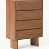 Kommode Chandler aus Eichenholz