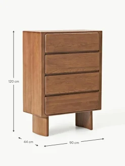 Kommode Chandler aus Eichenholz