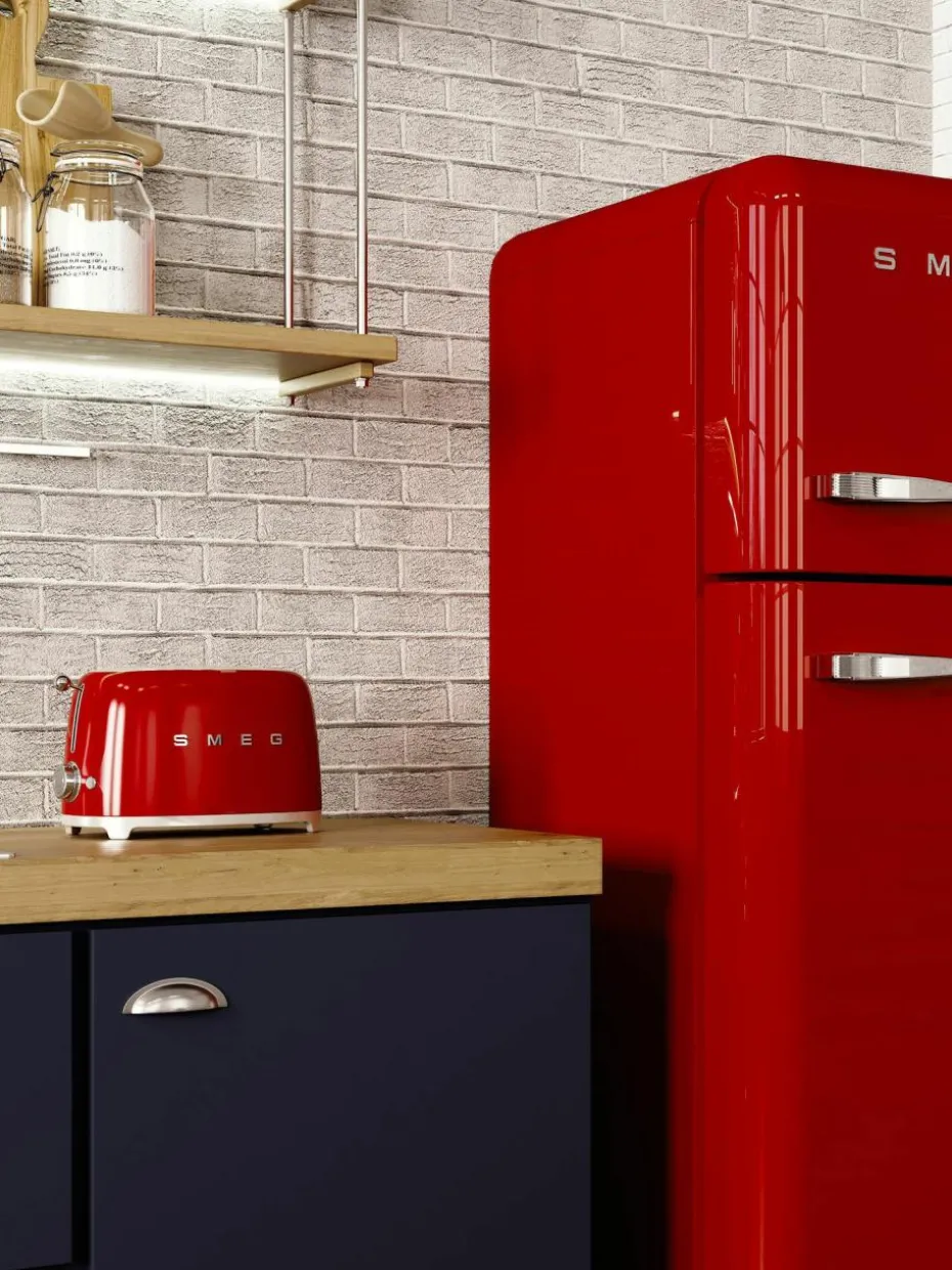 Kompakt Toaster 50's Style