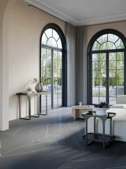 Konsole Bella in Marmor-Optik