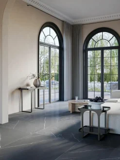 Konsole Bella in Marmor-Optik