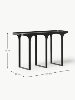 Konsole Bella in Marmor-Optik