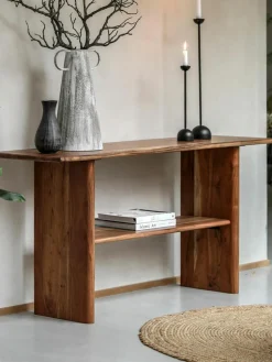 Konsole Borden aus Akazienholz
