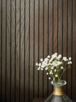 Kopfteil Redmond aus Eichenholz mit Ablagefläche