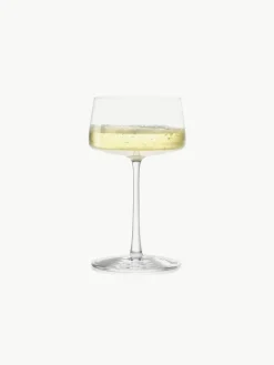 Kristall-Champagnerschalen Power, 6 Stück