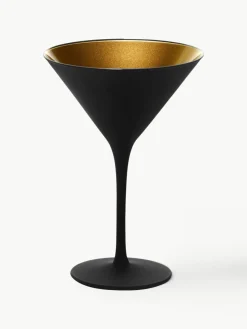 Kristall-Cocktailgläser Elements, 6 Stück