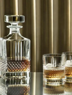 Kristall-Dekanter Calicavino mit Relief, 850 ml