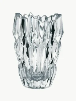 Kristallglas-Vase Quartz, H 16 cm