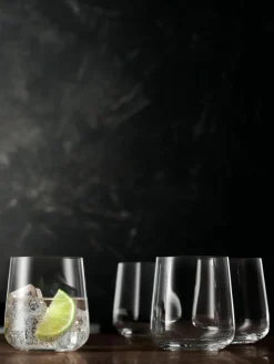 Kristall-Gläser Style, 4 Stück