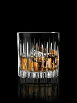 Kristall-Gläser Timeless mit Rillenrelief, 18er-Set