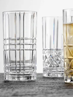 Kristall-Longdrinkgläser Highland, 4er-Set