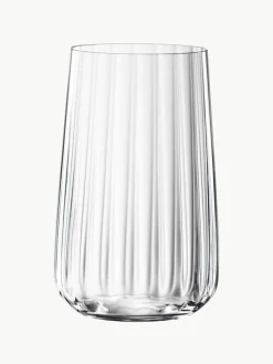 Kristall-Longdrinkgläser Life Style, 4 Stück