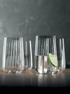 Kristall-Longdrinkgläser Life Style, 4 Stück