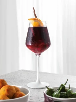 Kristall-Rotweingläser Manufacture Rock, 4 Stück