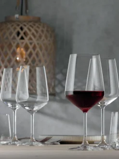 Kristall-Rotweingläser Style, 4 Stück