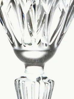 Kristall-Sektgläser Adagio mit Relief, 6 Stück