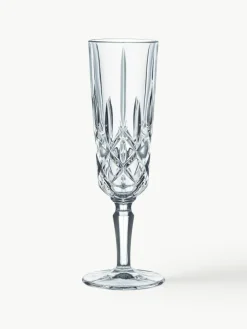 Kristall-Sektgläser Noblesse, 4 Stück