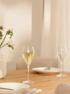 Kristall-Sektgläser Prestige, 6 Stück