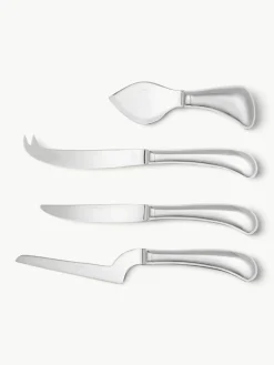 Käsemesser Living aus Edelstahl, 4er-Set